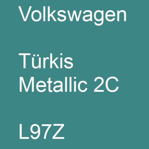 Volkswagen, Türkis Metallic 2C, L97Z.